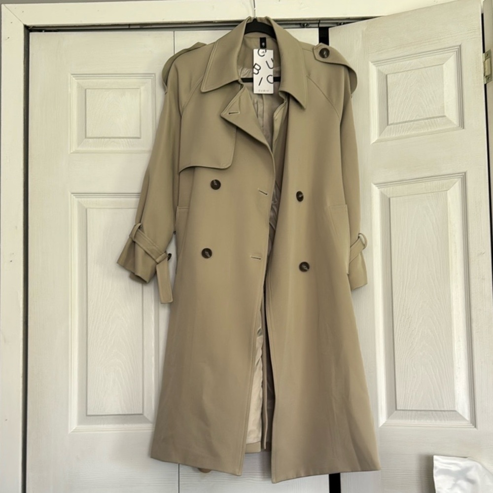Classic Tan Trench Coat